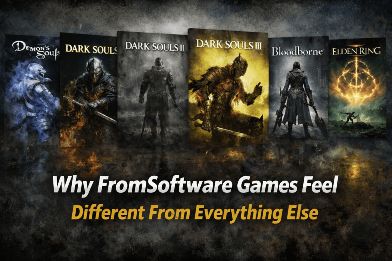Why FromSoftware Games Feel Different From Everything Else